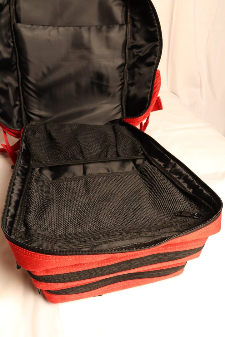 45L RED BACKPACK